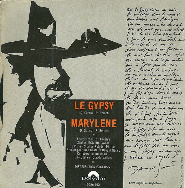 Dischi in vinile: Gérard Danyel: Le Gypsy 7" – Usato da Steinhausen venduto da Vilivinili 1