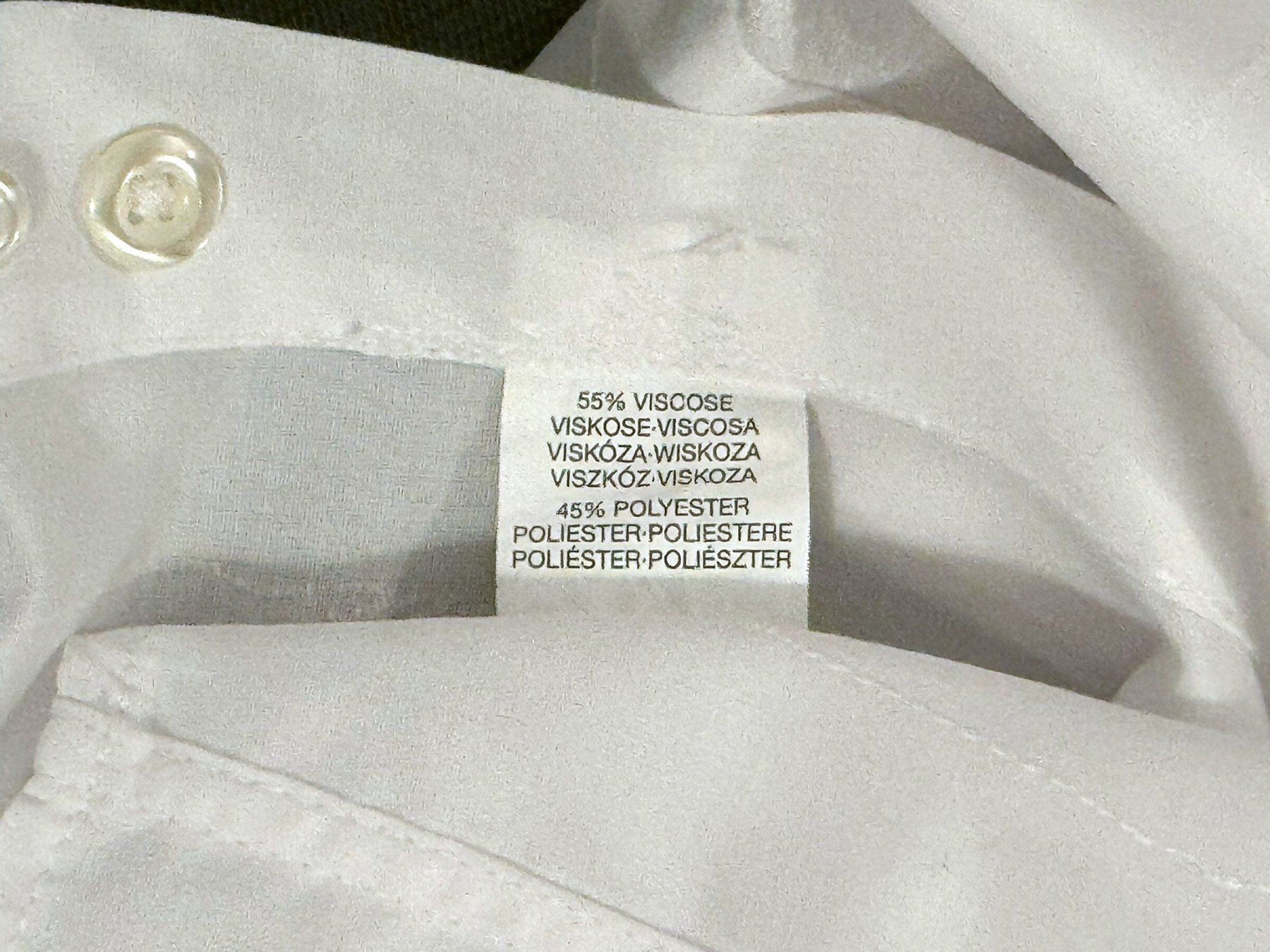 C&A Camicie: Elegantes CANDA Hemd, Gr. 41, weiss – Usato da Uhwiesen venduto da mic_kd6g 6