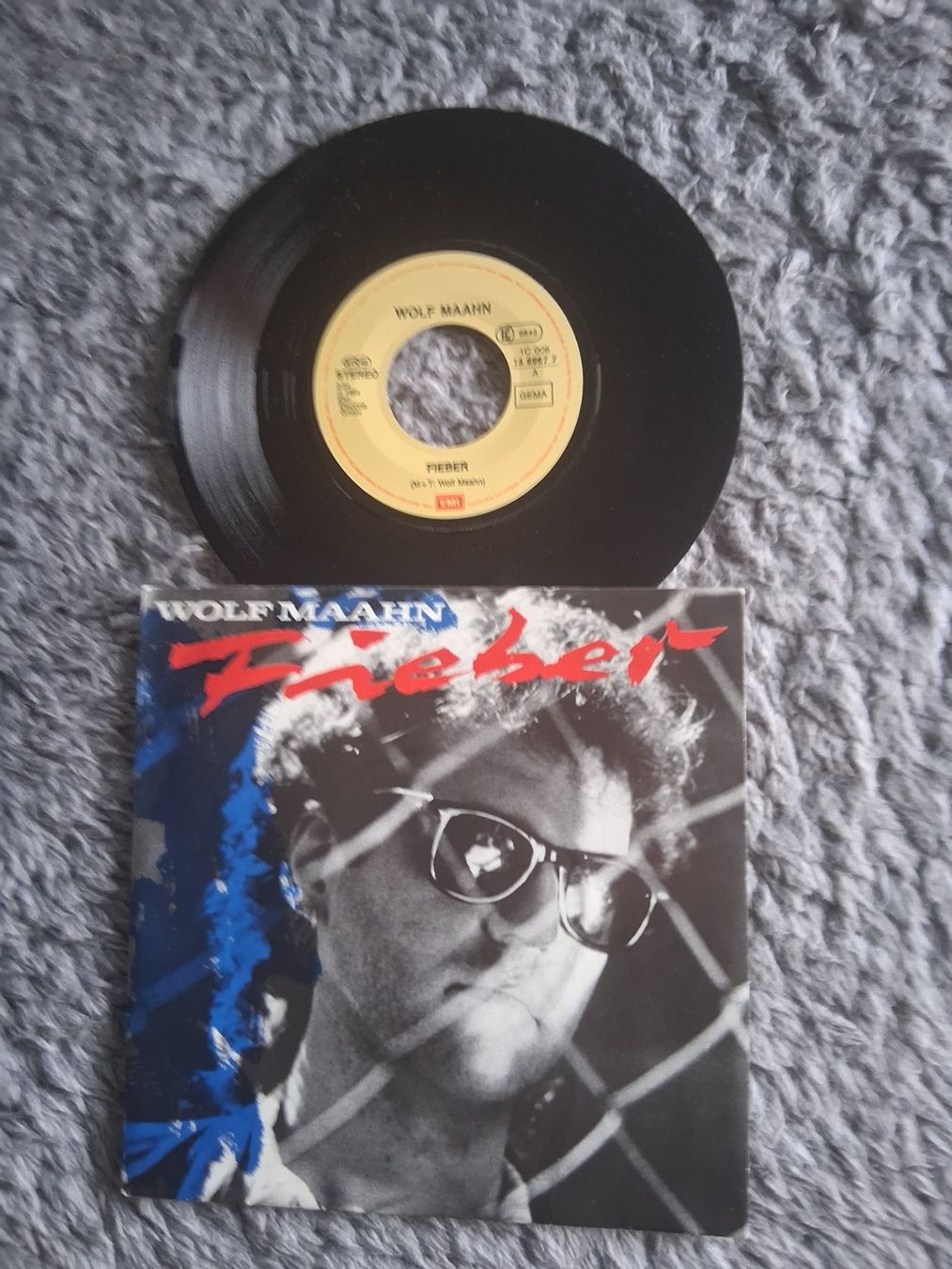 Dischi in vinile: WOLF MAAHN      FIEBER    7NER  SINGLE – Usato da Wetzikon ZH venduto da Ramones01