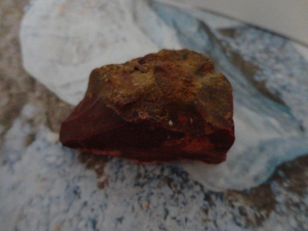 Mineralien & Heilsteine: Breckzien-Jaspis roh – Neu (gemäss Beschreibung) aus Biberist von Steine 1