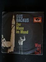 Schallplatte Gus Backus Der Mann im Mond Polydor Single