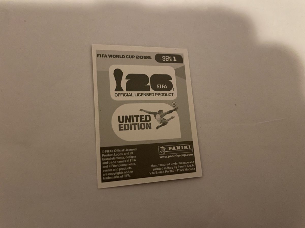 Panini Carte collezionabili: FIFA WM 2026 Senegal SEN 1 – Nuovo (secondo la descrizione) da Winterthur venduto da Cobraforce 1