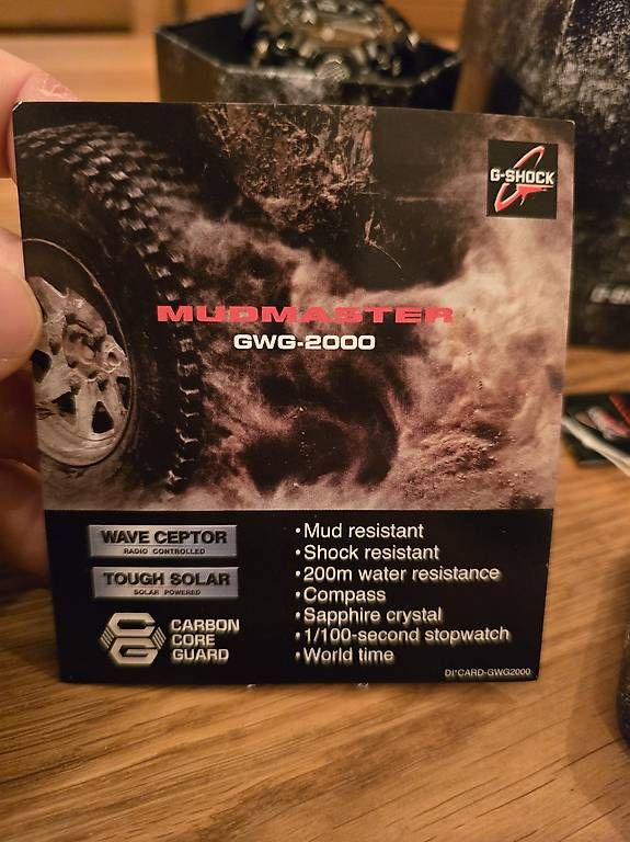 Montres: Casio GWG-2000 Mudmaster – D'occasion à Milken par Swissarmyknife89 2