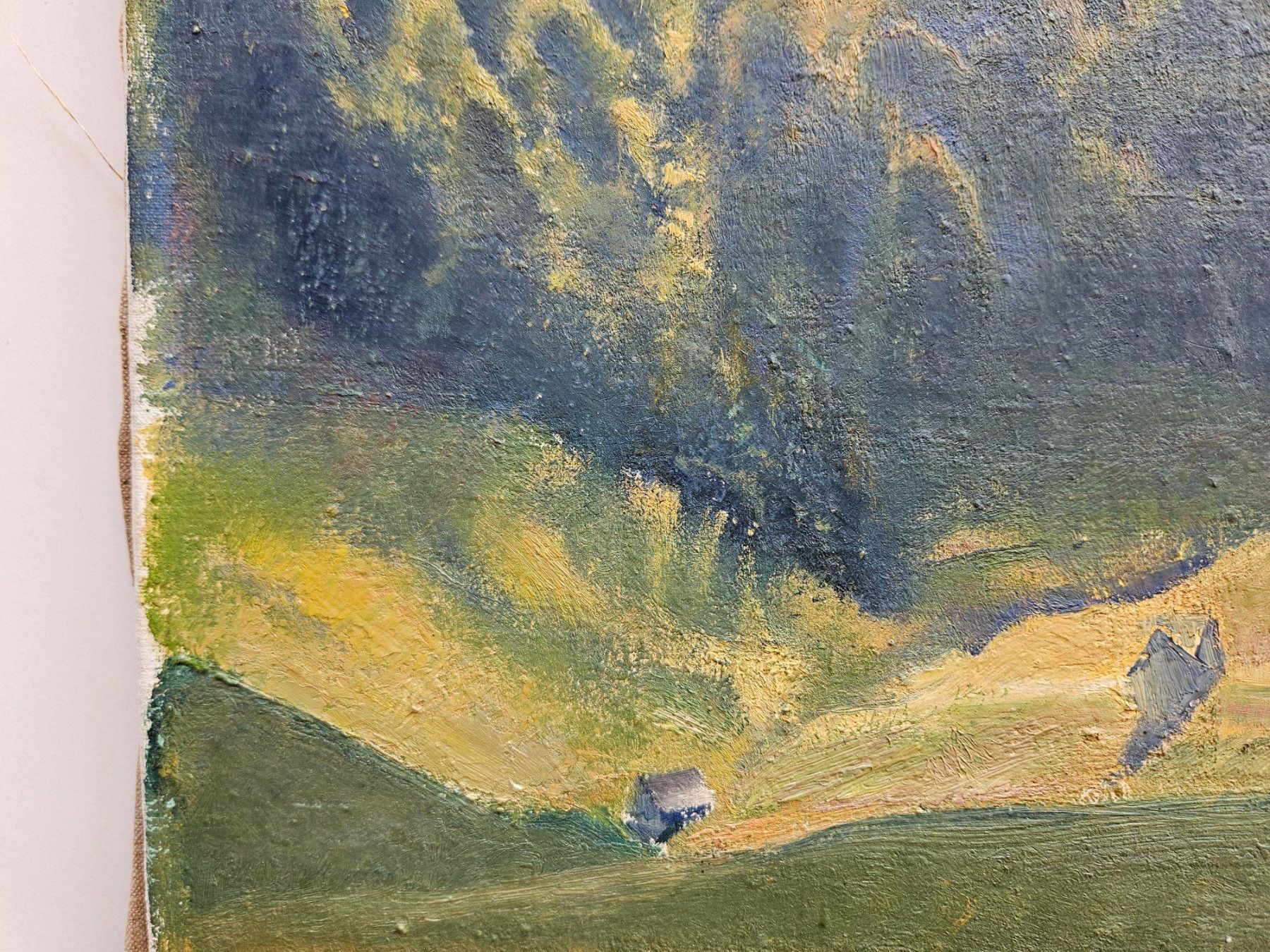Dipinti: Arnold Schär 1893 - 1957 "Appenzeller Landschaft" – Usato da Wisen SO venduto da gralstrand 4
