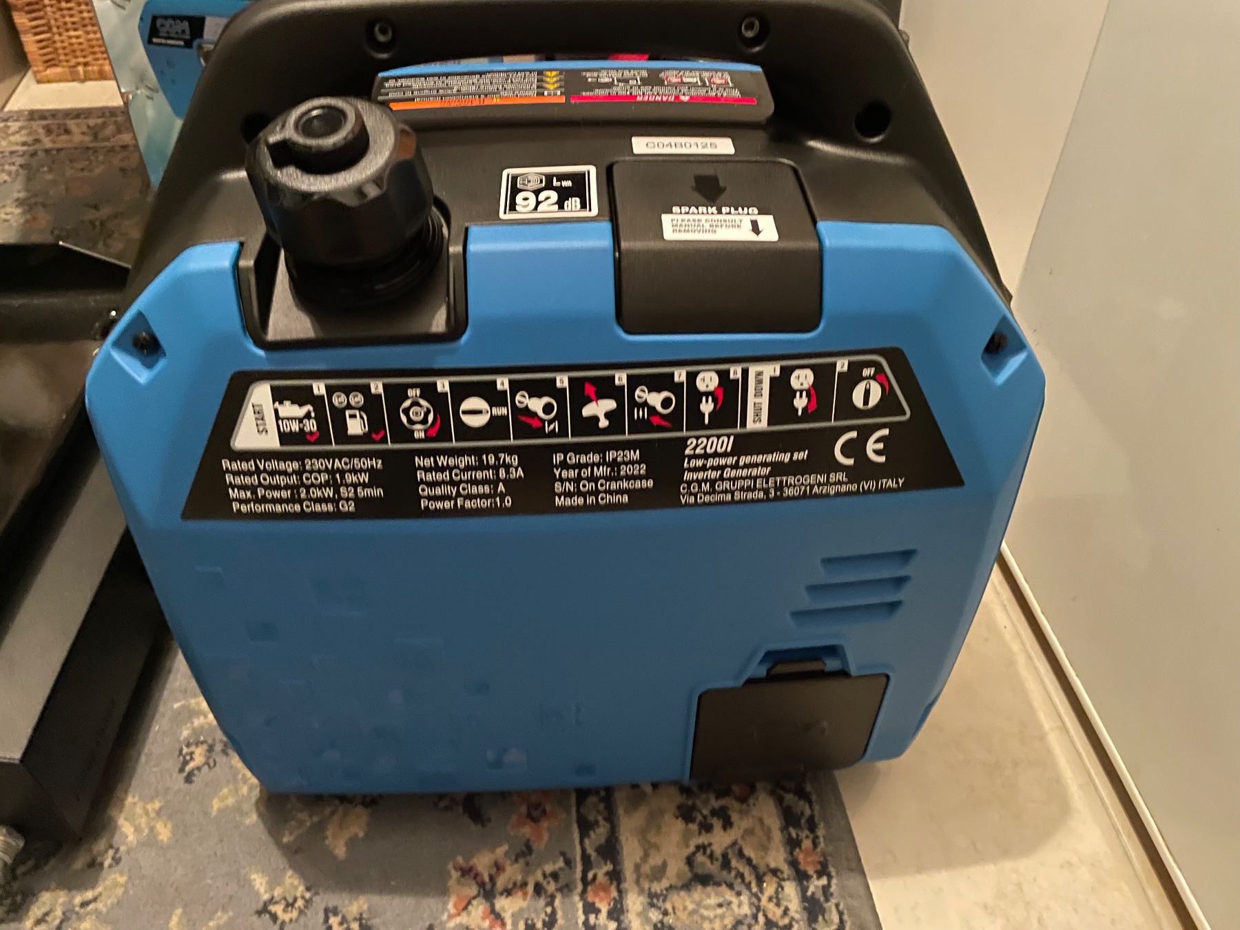 Generatori di corrente: Groupe électrogène - 230 V / 2000 W. (NEUF) – Nuovo e nell'imballaggio originale da Versoix venduto da alabonafer 2