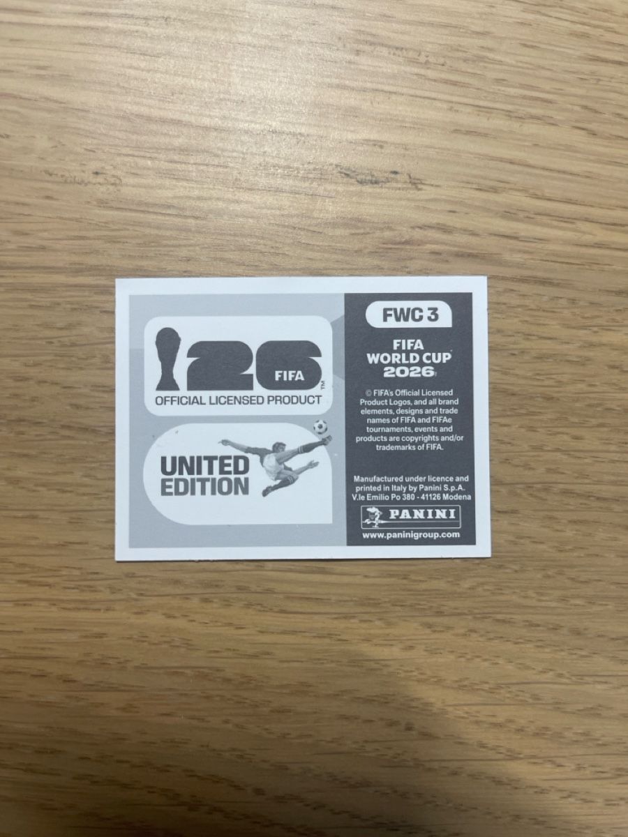 Aufkleber: Panini FIFA WC FWC 3 – Neu (gemäss Beschreibung) aus Lausanne 26 von mar_2ldv 1