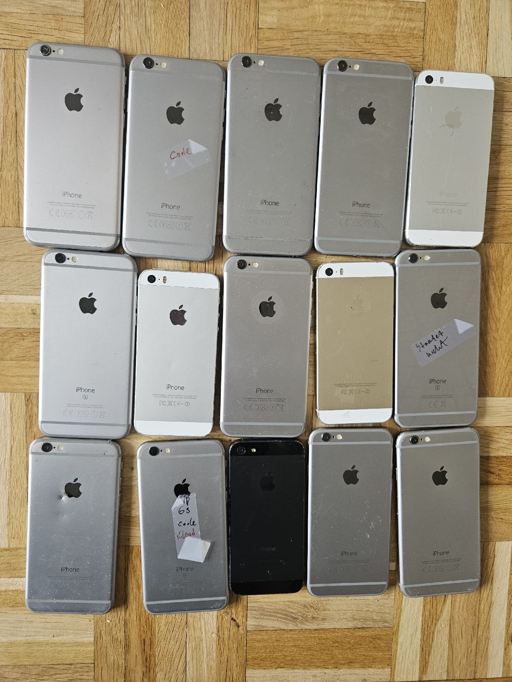 Apple Handys / Smartphones: PLUSIEURS IPHONES 6,6S ET 5  – Defekt aus Geneve von clement9 1