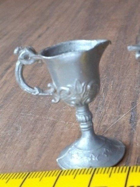 Figuren: Kelch sakrales Objekt Zinn antik – Gebraucht aus Mörschwil von antiksalon 5