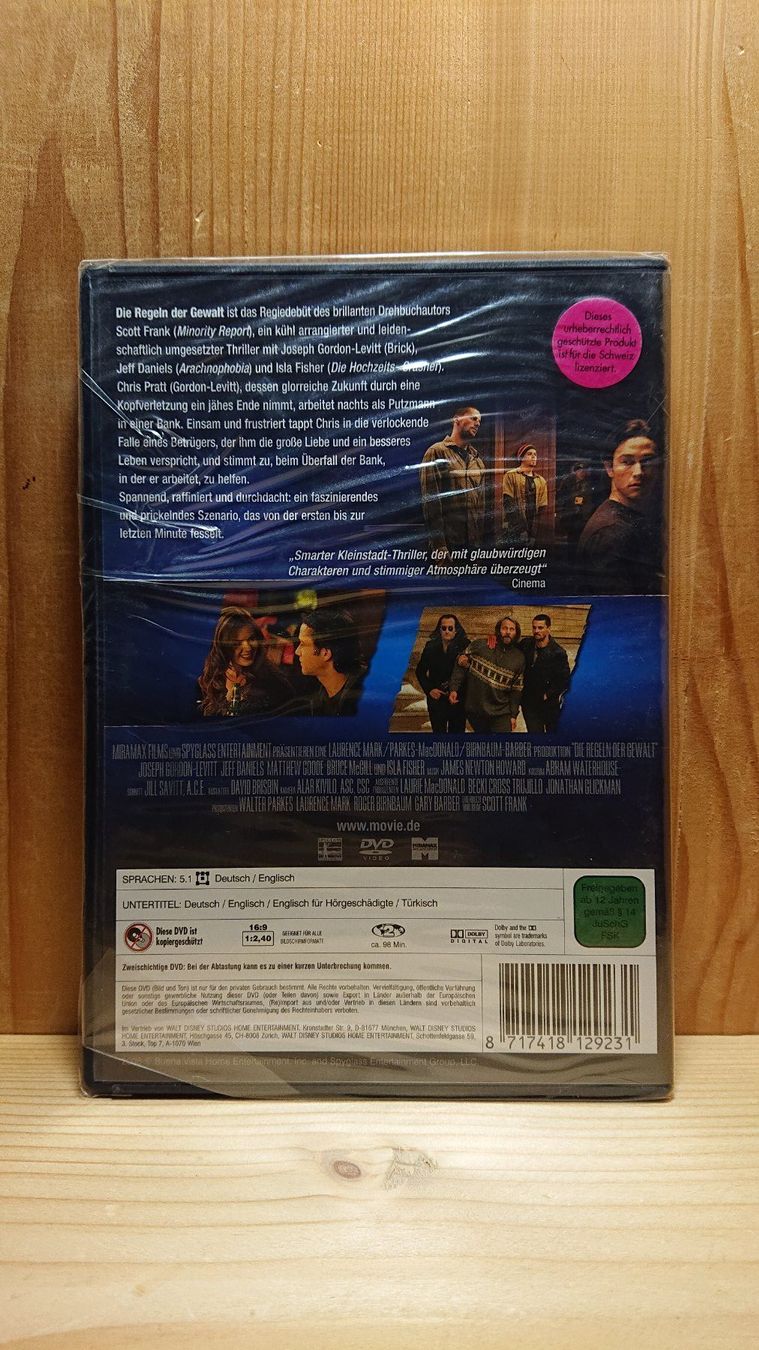 Tutti i DVDs: DIE REGEL DER GEWALT DVD mit Joseph Gordon-Levitt – Nuovo e nell'imballaggio originale da Wilderswil venduto da Exebub 1