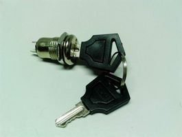 Schlüsselschalter an/aus m. 2 Schlüsseln