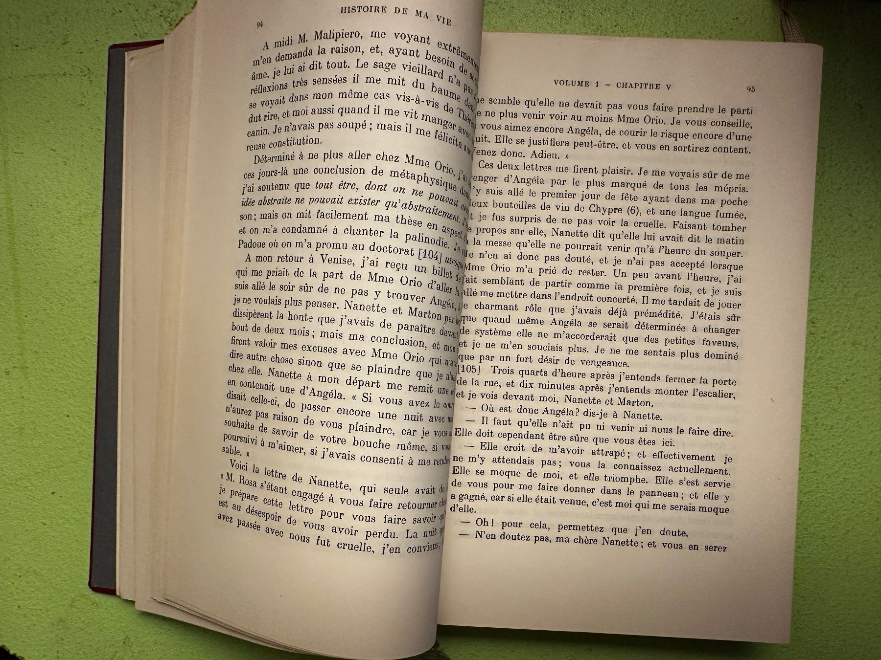 Libri: Casanova: Histoire de ma vie. 1960 – Usato da Zürich venduto da allp 6
