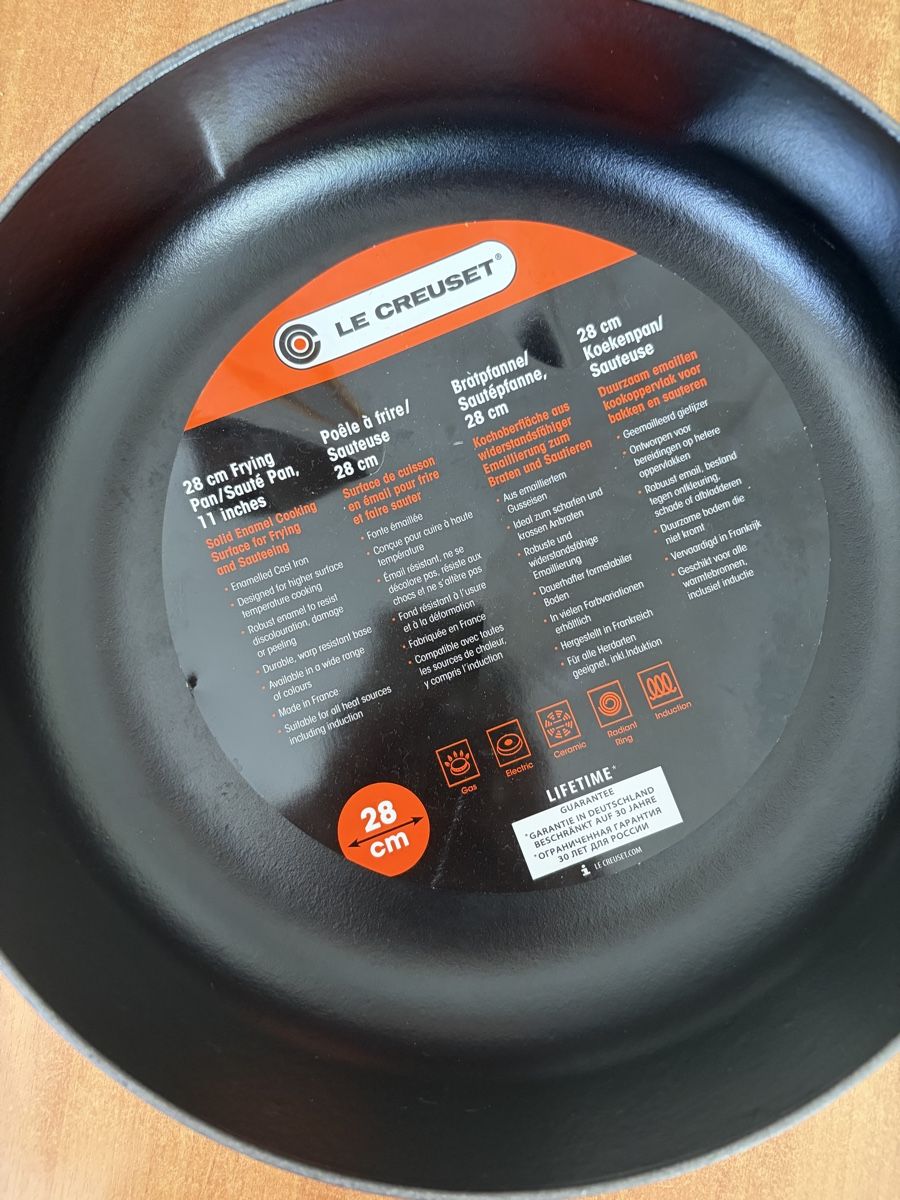 Le Creuset Padelle: Le Creuset Frying Pan 28cm – Usato da Biel/Bienne venduto da tjm_swr2 4