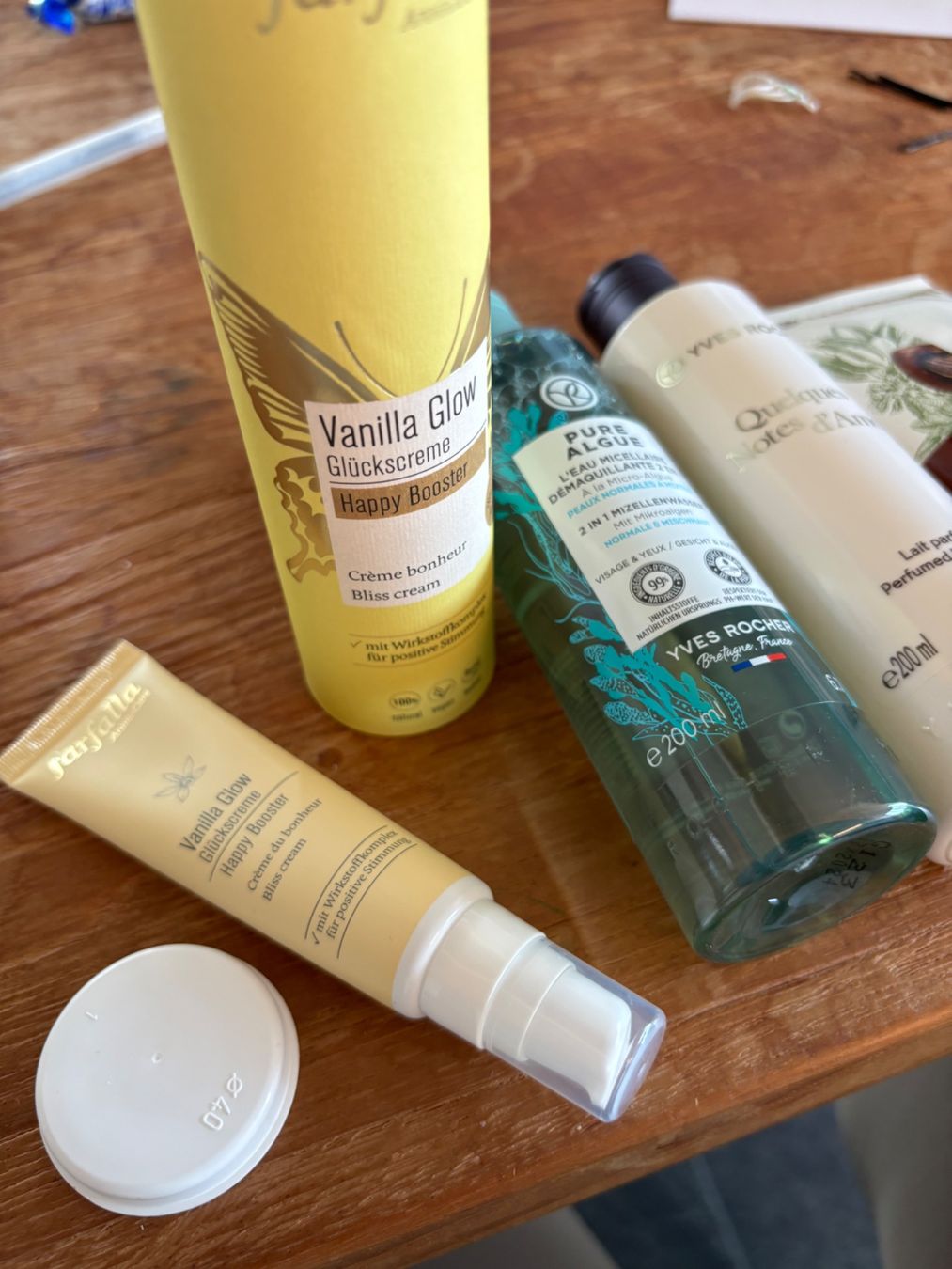Cura del viso: Cremes - Yves Rocher & farfalla Kosmetik Set Glückscreme – Nuovo (secondo la descrizione) da Stadel venduto da Chanel_5