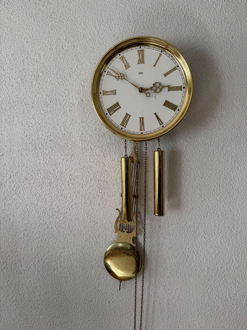Orologi da terra & Orologi da parete: AMS Wanduhr mit Gewichten – Usato da Winterthur venduto da looper 1