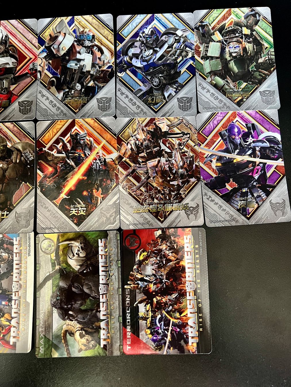 Carte collezionabili: Série complète SR Transformers TH01 17/17 (Kayou) – Nuovo (secondo la descrizione) da Murist venduto da kalmec 1