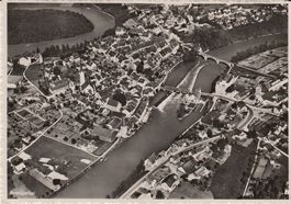 Bremgarten AG Flugaufnahme Nr.9145 ,  ca.1950