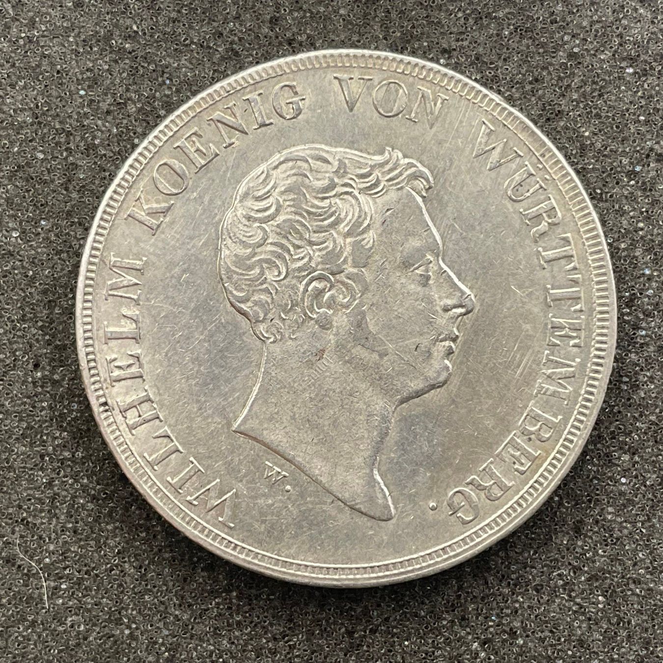 Tutti le monete: Taler Deutschalnd Württemberg 1833 D – Usato da Reitnau venduto da tb-muenzen