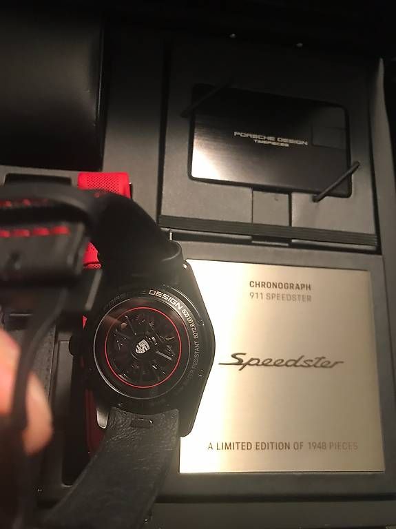 Orologi: Orginale PorscheSpeedster  Uhr – Usato da Allschwil venduto da Haffelow 2
