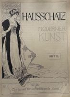 Heinrich Lefler (1863-1919), Moderne Kunst, Jugendstil, 1900