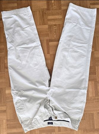 Pantalon IZOD homme 34x30 blanc beige