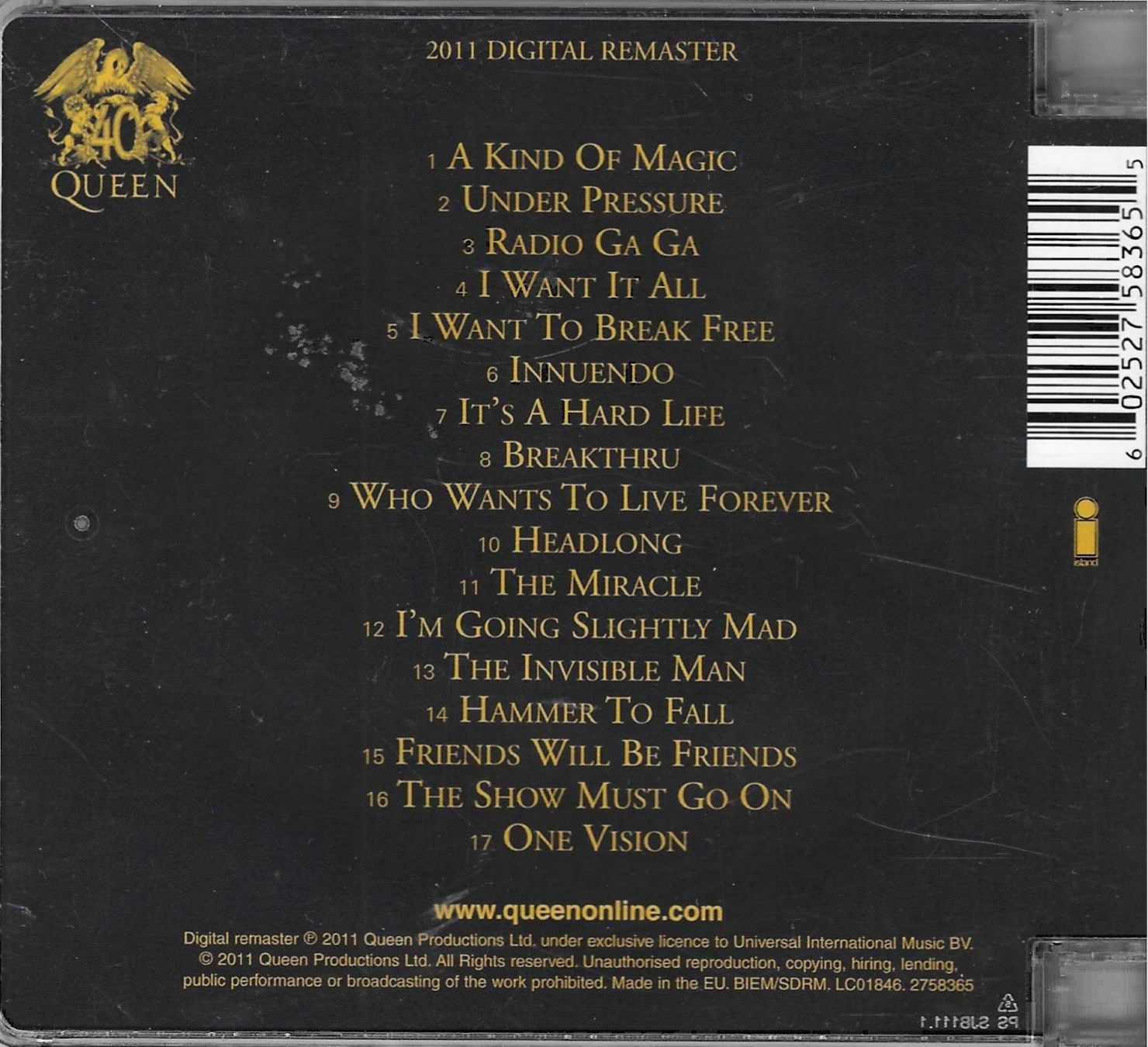 CD: Queen Gretest Hits I & II - Digital Remaster – Usato da Savagnier venduto da Ne2065 1
