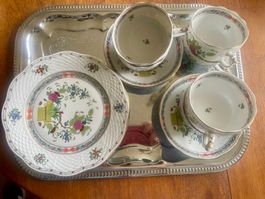 Herend Kaffeeservice "Indian Basket"