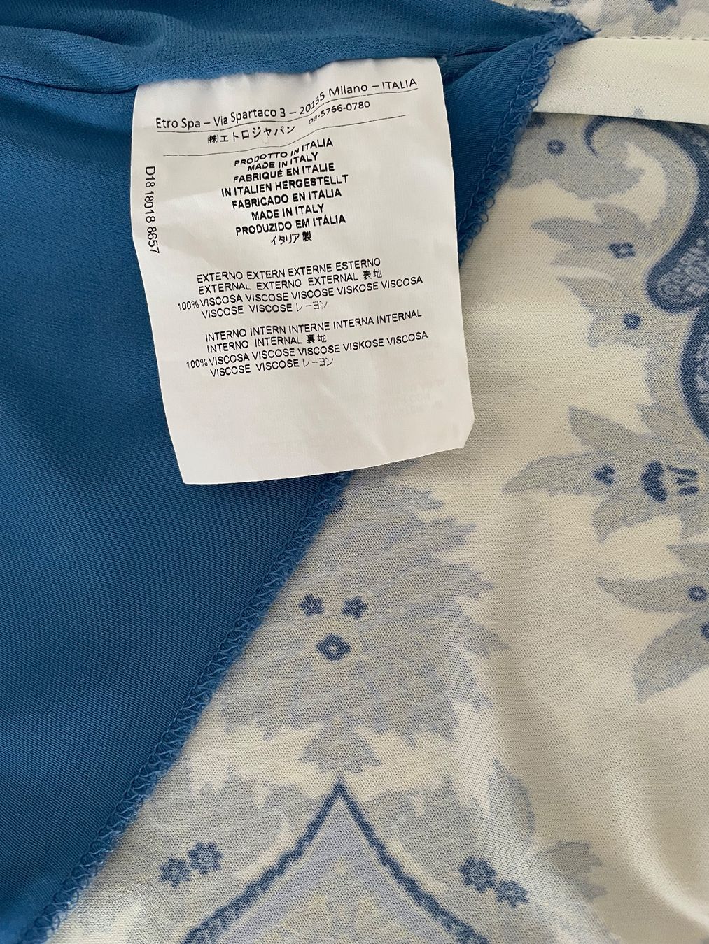 Etro Vestiti: ETRO Kleid, figurbetonend, Gr. It 42 – Usato da Hagendorn venduto da Blaf 7