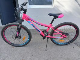 Kinderfahrrad Totem pink 24 Zoll 
