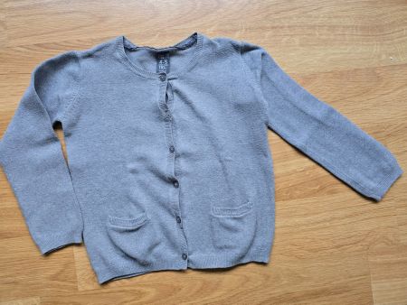 Strickjacke grau Gr. 110 Zara