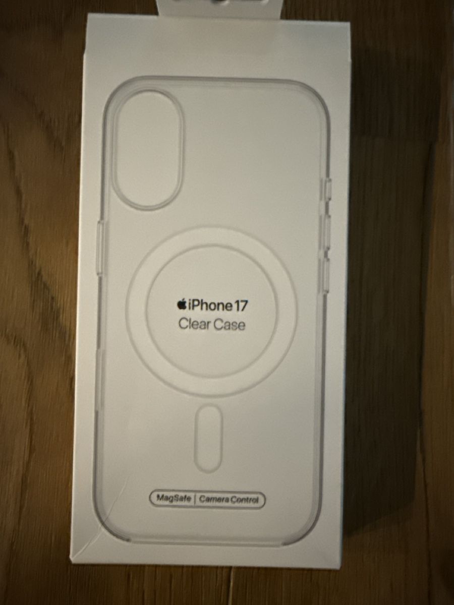 Apple Telefoni cellulari / Smartphones: Iphone 17-Clear Case - neu! NP 55.- -> Apple – Nuovo e nell'imballaggio originale da Kottwil venduto da risl