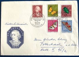1957 - FDC Pro Juventute