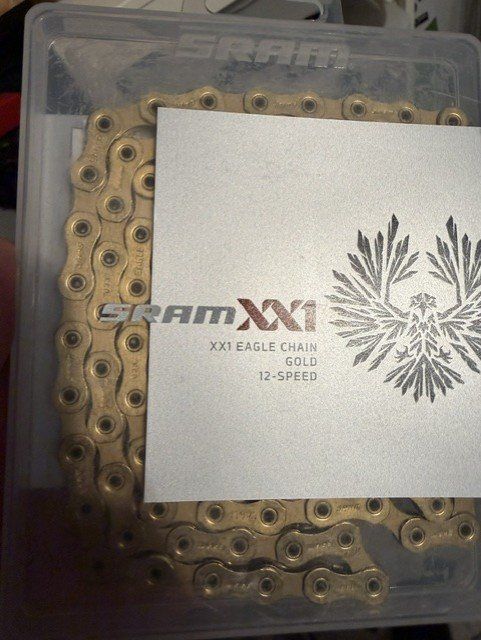 Ersatzteile: SRAM XX1 Eagle Chain Gold 12 Speed – Neu und originalverpackt aus Ostermundigen von Kavala4