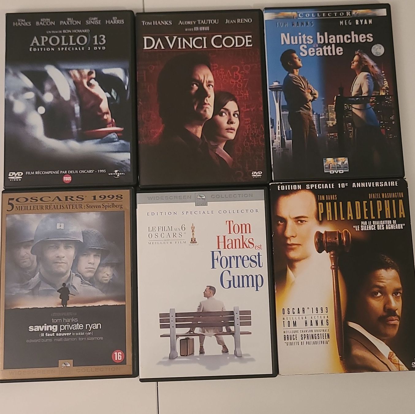 Tutti i DVDs: Collection de 6 DVD Tom Hanks – Usato da Morges venduto da AngelBliss