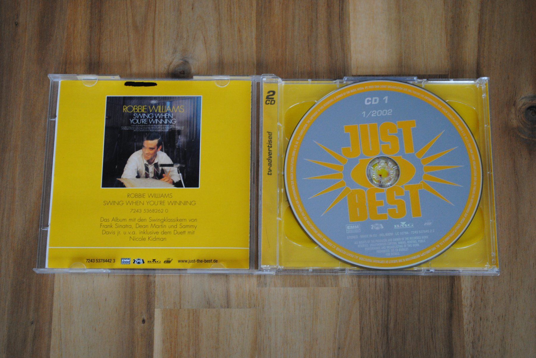 CD: Just the Best - 1/2002 – Usato da Olten venduto da prusik02 1