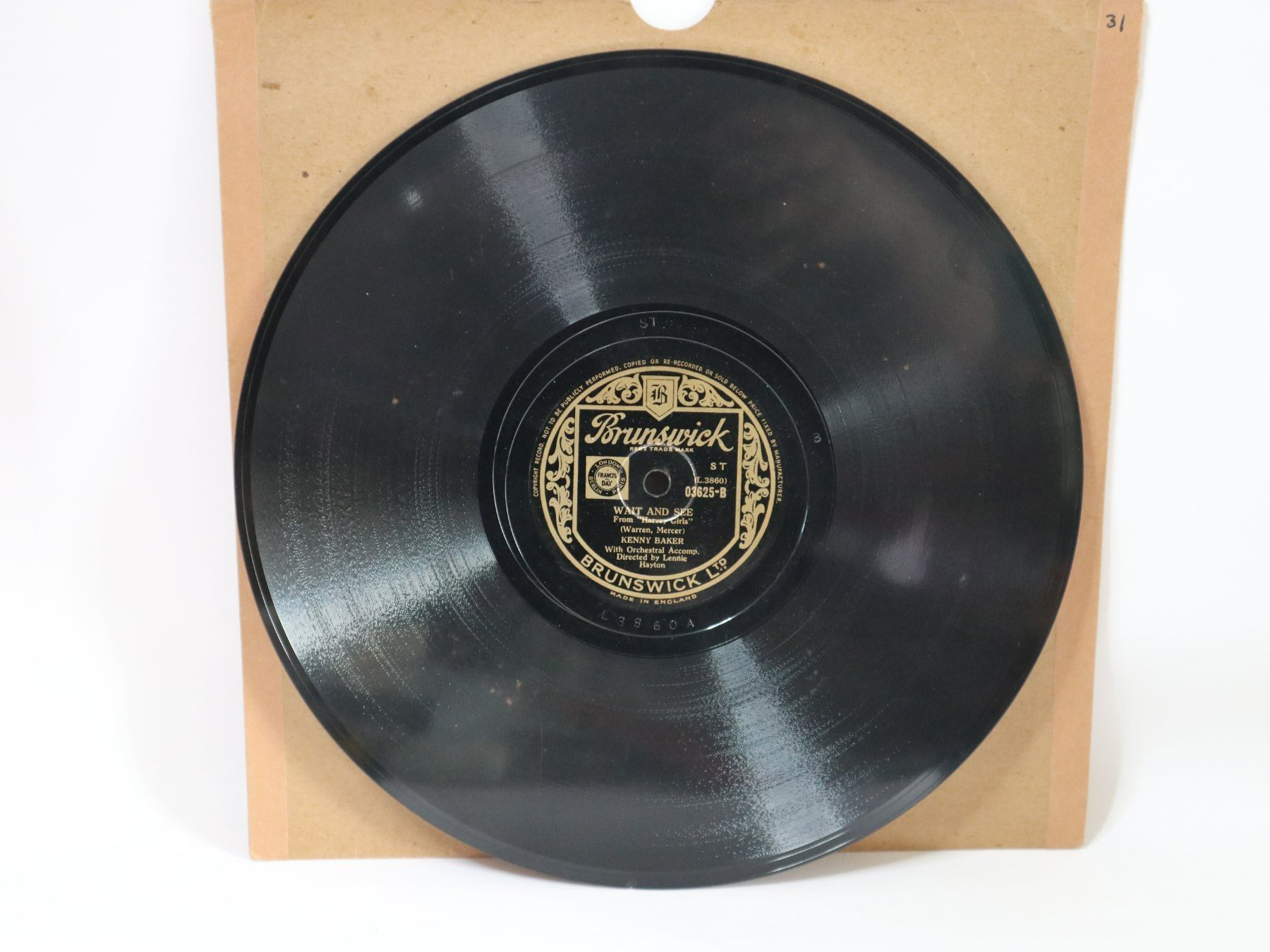Dischi in vinile: Schellack Judy Garland Swing Your Partner Kenny Baker – Usato da Eschenbach SG venduto da Astalavista 3