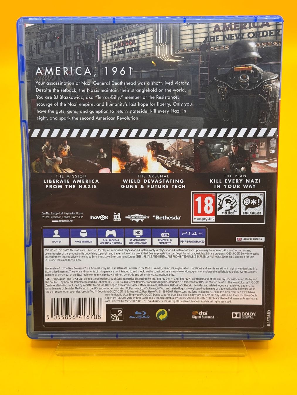 Sony Giochi: Wolfenstein II The New Colossus PS4 Englische Version – Usato da Oberwil b. Zug venduto da silver2024 1