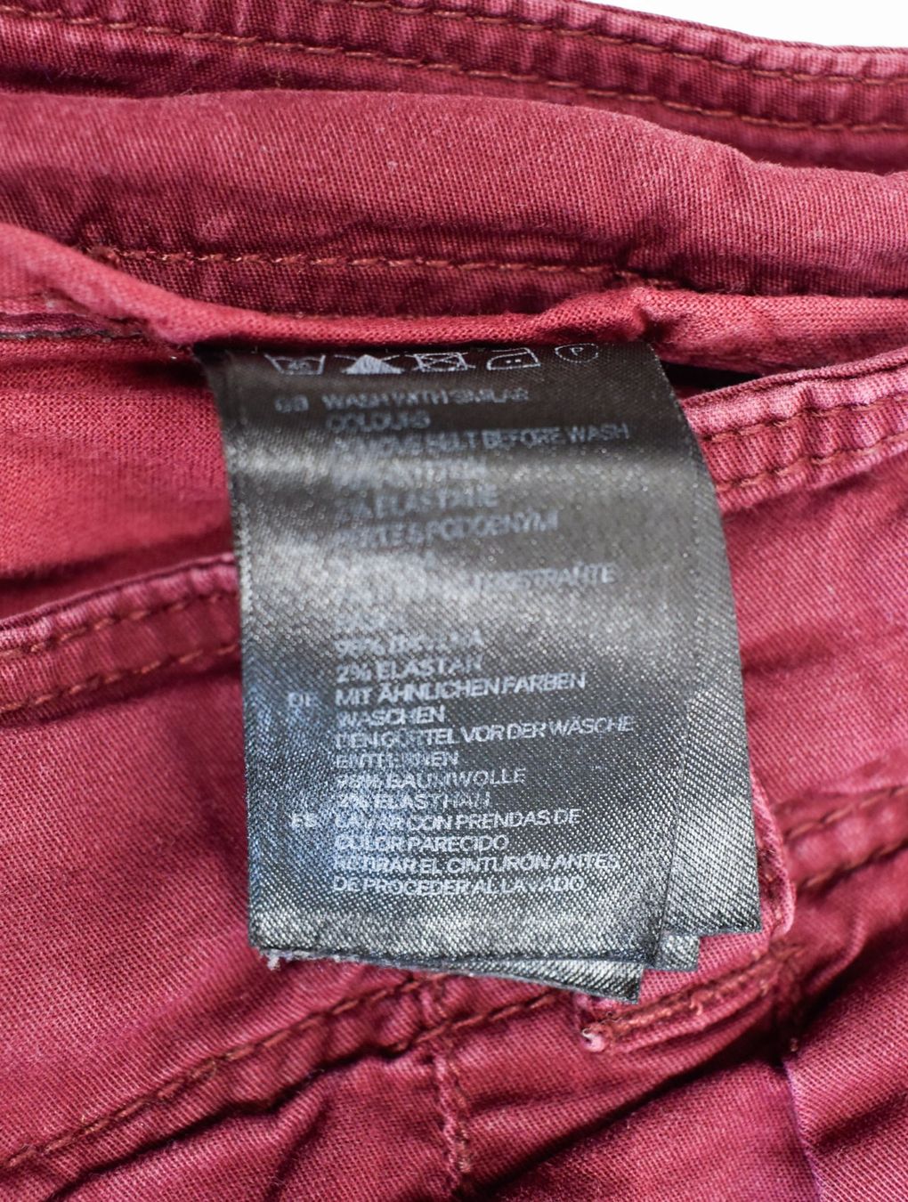 H&M Pantaloni: Hosen Damen rot H&M – Usato da Biel/Bienne venduto da tim_pww5 3