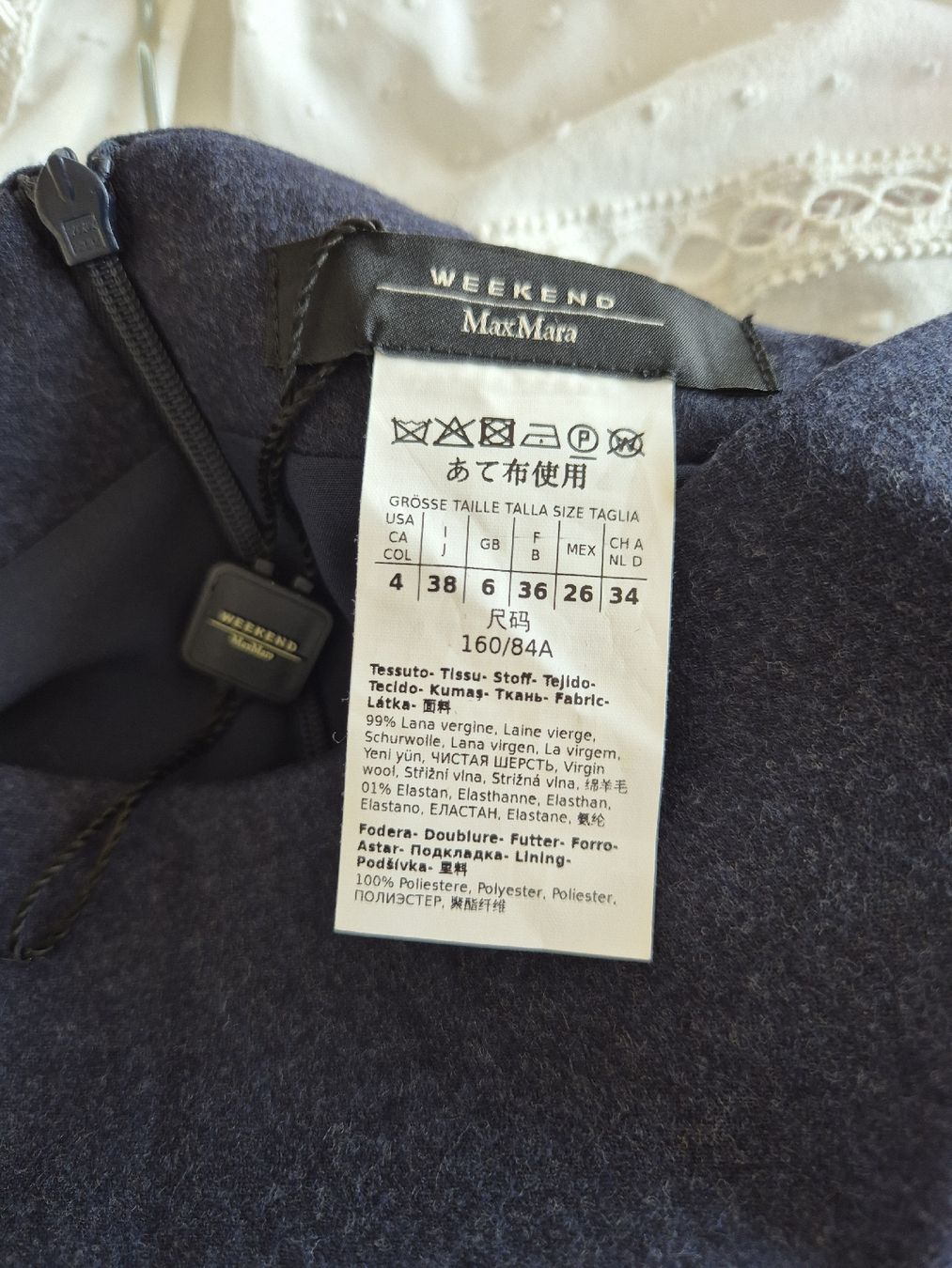 Vestiti: Max Mara navy wool dress size xs – Usato da Zürich venduto da mar_cz7s 3