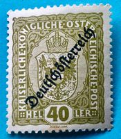Briefmarken aus Österreich Aufdruck "Deutschösterreich"  