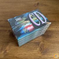 SKC Super Chrome CD 90 Kassetten 5er Set *NEU*