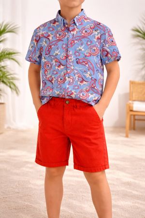 ENSEMBLE ENFANT CHEMISE ET SHORT