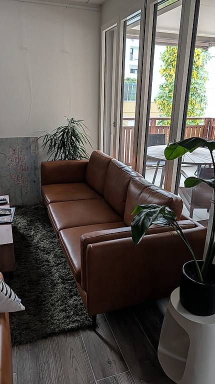 Divani: Sofa & Sessel Echtleder cognacfarben – Usato da Winikon venduto da Sevi457 1