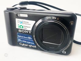 Sony Cybershot DSC-H55 14.1MP Digitalkamera 10x Zoom + Stick
