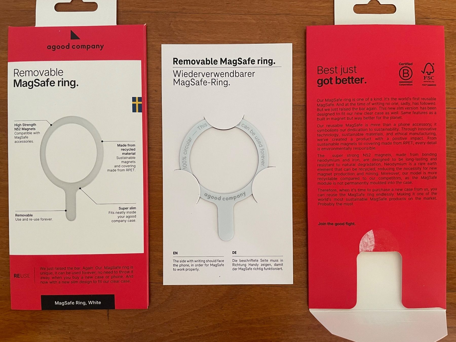 Unità & Adattatore: MagSafe Ring – Nuovo e nell'imballaggio originale da Russikon venduto da Paste