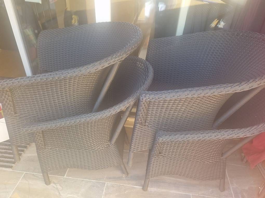 Poltrone: Hochwertige Gartenstühle aus Polyrattan – Usato da Vogelsang AG venduto da katedenija1
