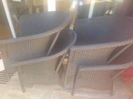 Hochwertige Gartenstühle aus Polyrattan