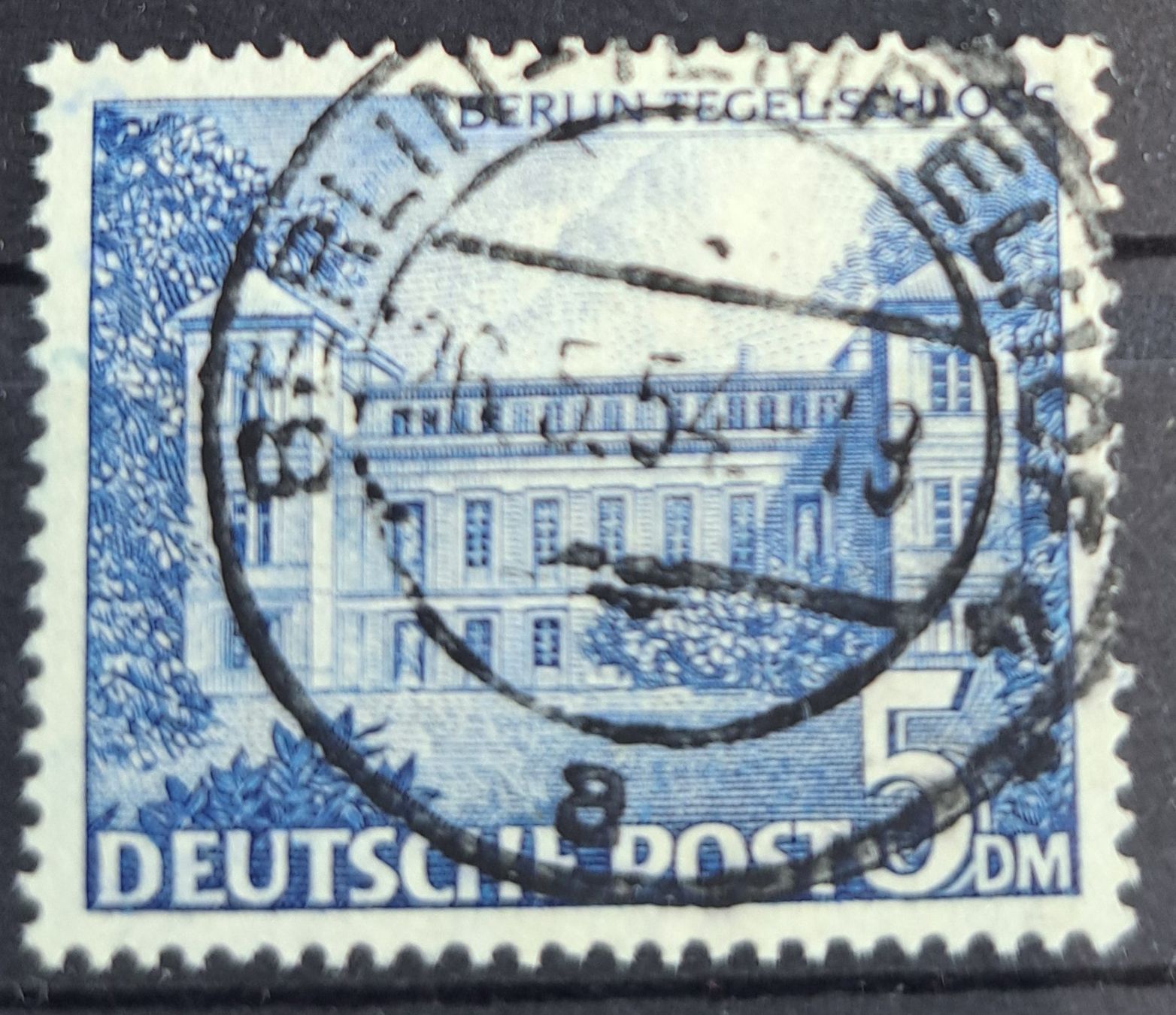 Alle Briefmarken: Berlin Michel 60 ʘ – Gebraucht aus Biel/Bienne von ESOXMAN