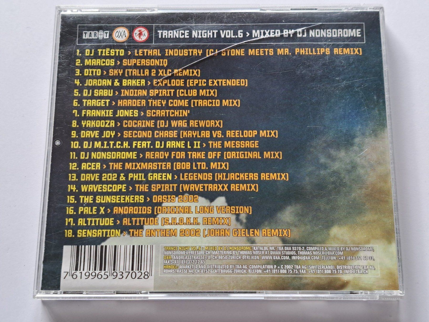 CDs: CD Trancenight volume 6 DJ Nonsdrome – Gebraucht aus Pully von bro_n52j 1