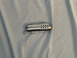 Taschenmesser Metall mit Gravur