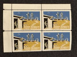 Bloc de 4 timbres Fliegerbeobachtungsgruppe 11 neuf